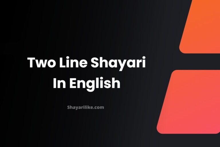 Two Line Motivational Shayari In English